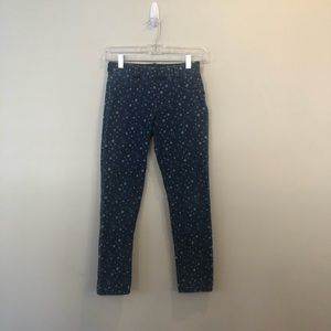 Girls sz10 Gymboree star print pull-on skinny jean